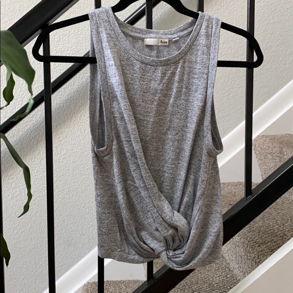 Twist knot tank top